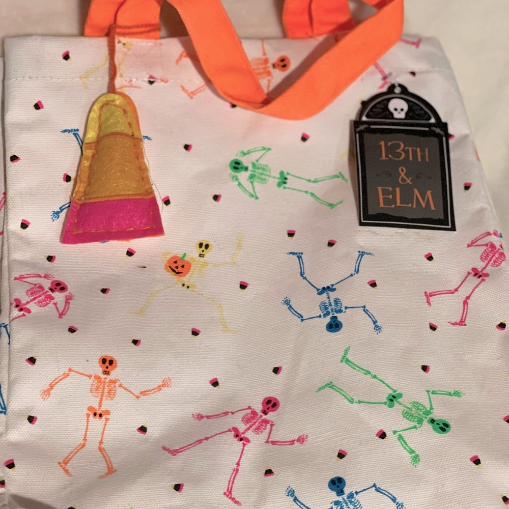 Trick-or-treat Canvas Tote
